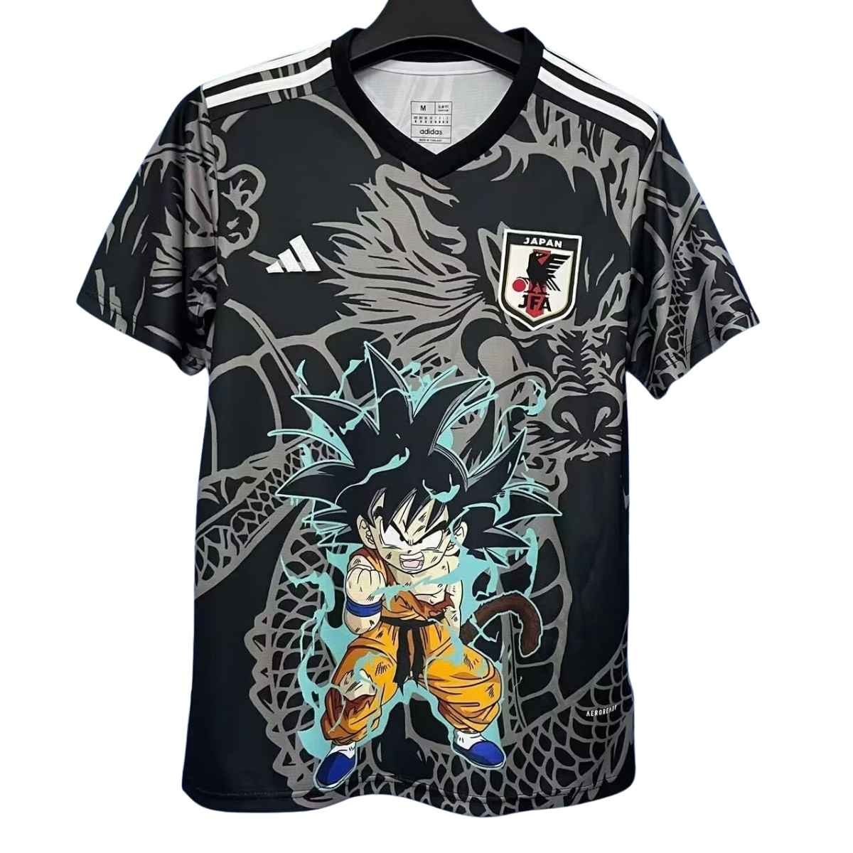camisa-japão-dragon-ball-goku-preta-2025-26-masculina Camisa Japão Dragon Ball Goku Preta 2025/26 Especial Masculina