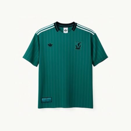 Camisa Liverpool FC Verde 2025/26 Terrace Icons Masculina