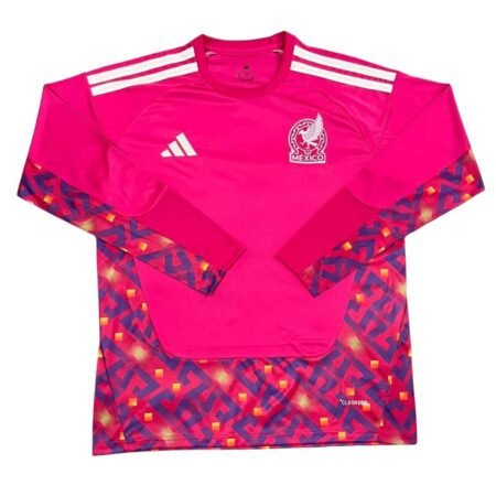 Camisa México Rosa 2026/27 Goleiro Manga Longa