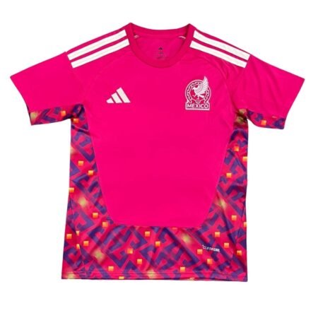 Camisa México Rosa 2026/27 Goleiro Masculina