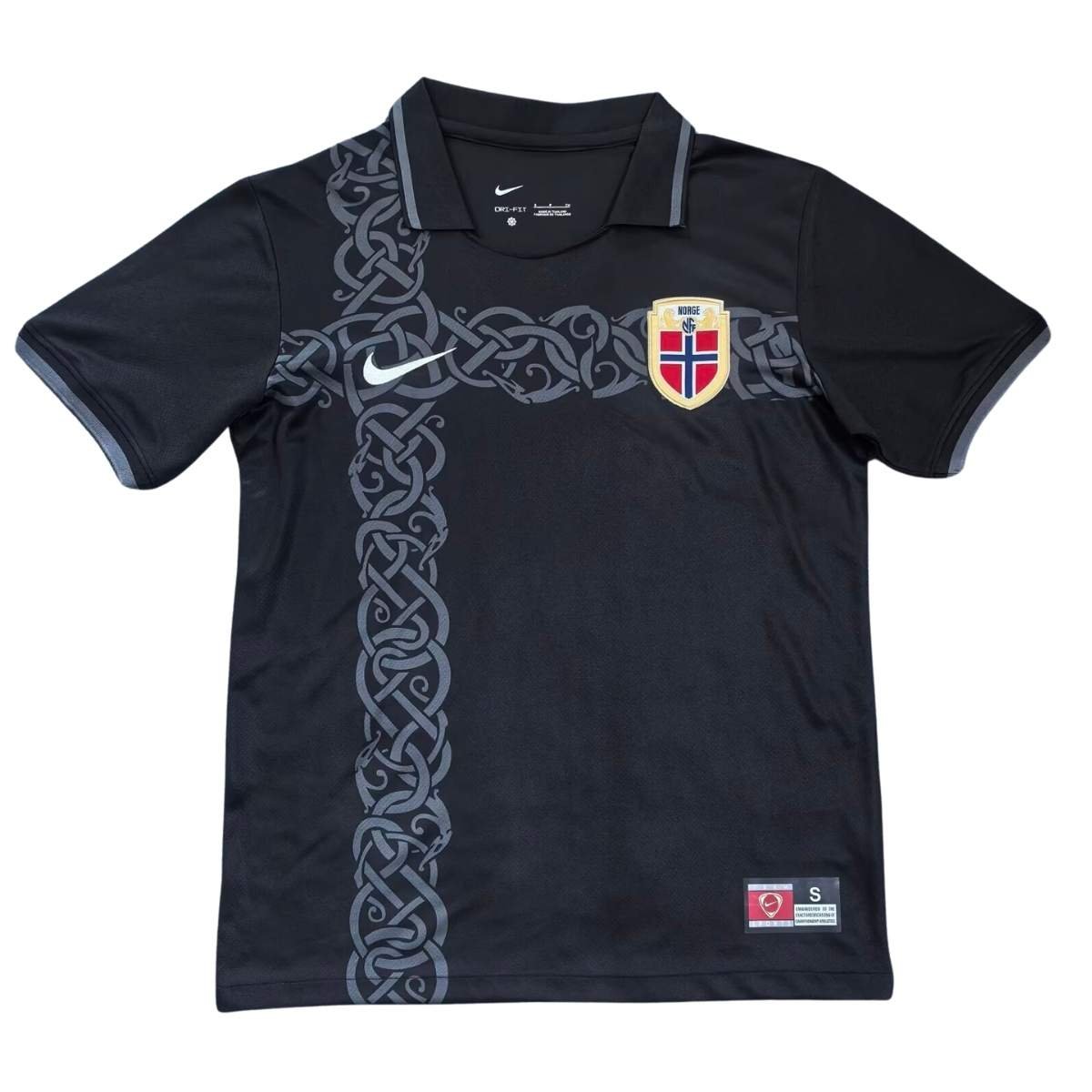 camisa-noruega-preta-polo-2026-27-masculina Camisa Noruega Preta Polo 2026/27 Masculina