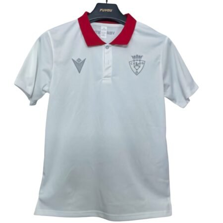 o: Camisa Atlético Osasuna Branca Festival San Fermin 2025/26 Masculina