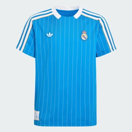 Camisa Real Madrid Azul 2025/26 Terrace Icons Masculina