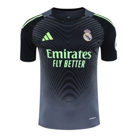 Camisa Real Madrid Preta 2025/26 Goleiro Masculina