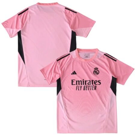 Camisa Real Madrid Rosa 2025/26 Goleiro Masculina