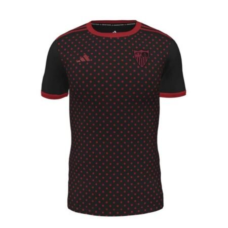 Camisa Sevilla FC Preta 2025/26 Treino Masculina