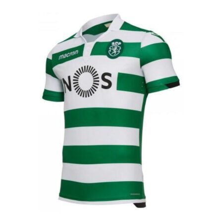 Camisa Sporting CP Verde/Branco 2018/19 Home Masculina