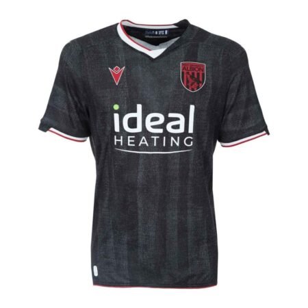 Camisa West Bromwich Preto 2025/26 Third Masculina