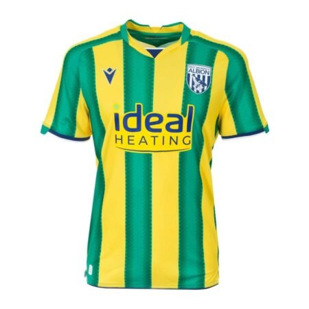 Camisa West Bromwich Verde/Amarelo 2025/26 Away Masculina