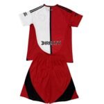 kit-infantil-River-plate-branco-vermelho-2025-26-third-unissex