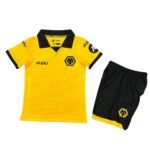 kit-infantil-Wolverhampton-amarelo-2025-26-home-unissex