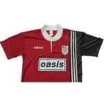 camisa-adidas-oasis-vermelha-preta-Bolt-Makers-Arms-2025-26-masculina