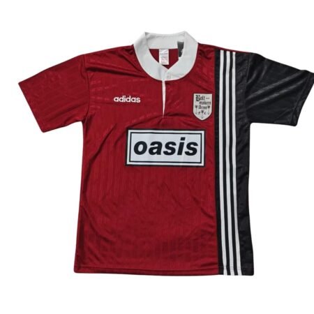 Camisa Adidas Oasis Vermelha Preta Bolt Makers Arms 2025 Masculina