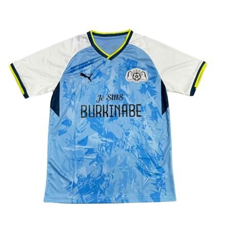 Camisa Burkina Faso Azul 2025/26 Masculina