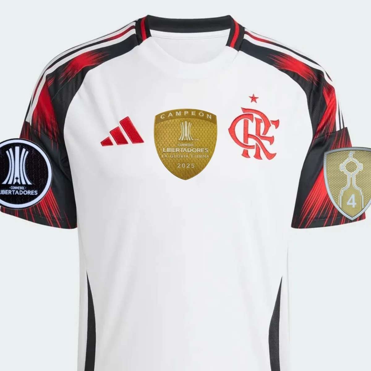 camisa-do-flamengo-campeao-libertadores-2025-branca-reserva-masculina (3) Camisa do Flamengo Campeão Libertadores 2025 Branca Reserva Masculina