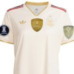 camisa-do-flamengo-campeao-libertadores-2025-creme-reserva-feminina