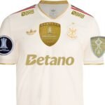 camisa-do-flamengo-campeao-libertadores-2025-creme-reserva-masculina