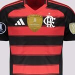 camisa-do-flamengo-campeao-libertadores-2025-vermeelha-titular-masculina