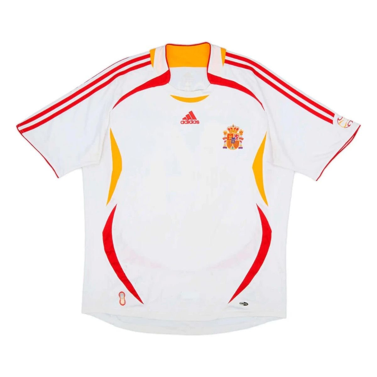 camisa-espanha-branca-2006-07-away-ii-masculina Camisa Espanha Branca 2006/07 Away II Masculina