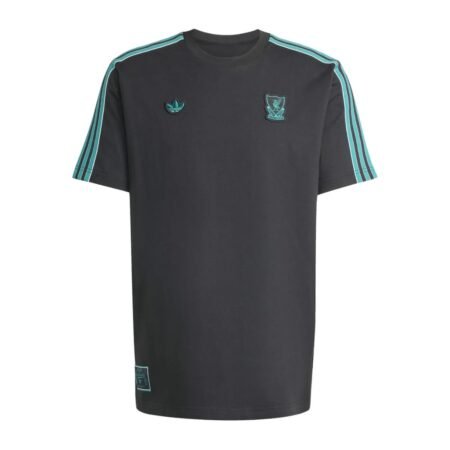 Camisa Liverpool FC Preto Terrace Icons 2025/26 Masculina