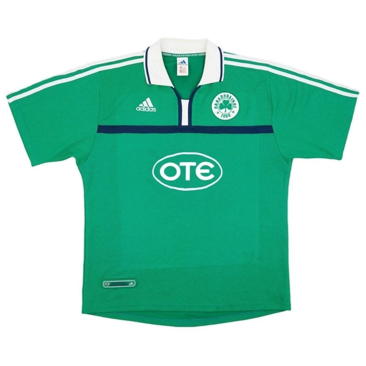 camisa-panathinaikos-fc-verde-2001-02-home-masculina Camisa Panathinaikos FC Verde 2001/02 Home Masculina