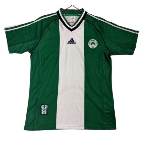 Camisa Panathinaikos Verde 1998/99 Home Masculina