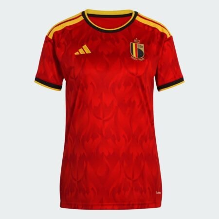 Camisa Bélgica Vermelha Copa 2026/27 Home I Feminina