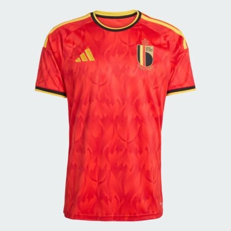 Camisa Bélgica Vermelha Copa 2026/27 Home I Masculina
