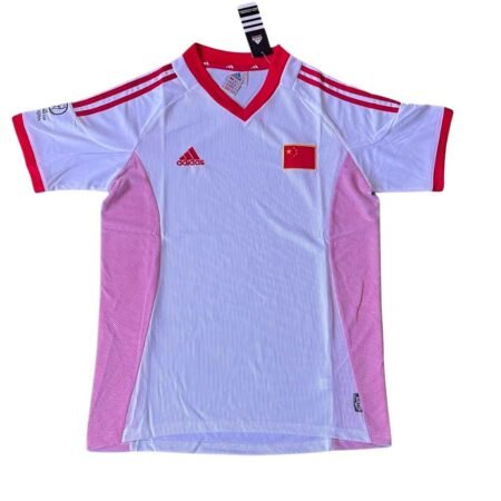 Camisa Seleção China Branca 2002/03 Away II Masculina