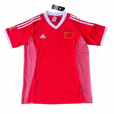 Camisa Seleção China Vermelha 2002/03 Home I Masculina