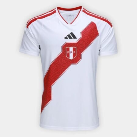 Camisa Seleção Peru Branca 2026/27 Home I Masculina