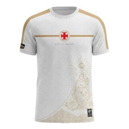 Camisa Vasco da Gama Branca Cirio de Nazaré 2025/26 Masculina