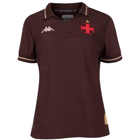 Camisa Vasco da Gama Marrom 2025/26 Terceira Feminina