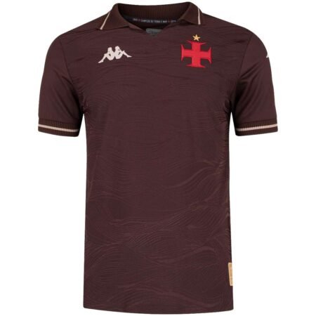 Camisa Vasco da Gama Marrom 2025/26 Terceira Masculina