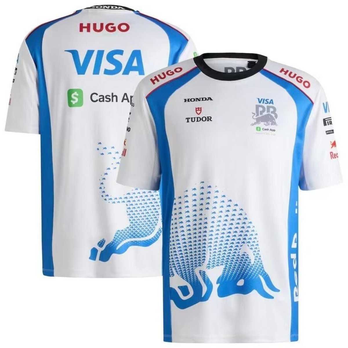 camisa-visa-cash-app-hugo-rb-team-azul-branca-2025-masculina Camisa Visa Cash App Hugo RB Team Azul/Branca 2025/26 Masculina