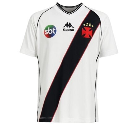 Camisa Vasco da Gama Branca I 2000/01 SBT Masculina
