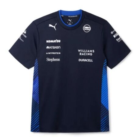 Camisa Williams Racing Team Azul Escuro 2025/26 Masculina