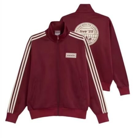 Jaqueta Adidas Oasis Vermelho Vinho Originals Live 25 Masculina