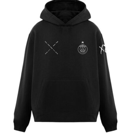 Blusa Moletom Preto Nike The Weeknd PSG x XO I 90 2025/26 Masculina