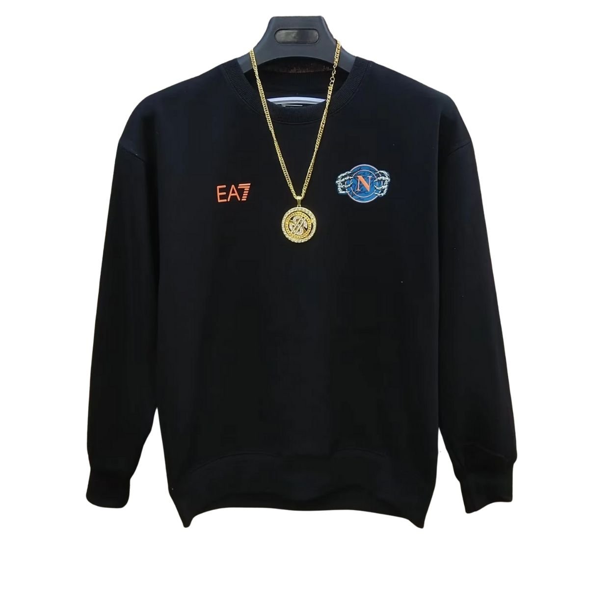 moletom-napoli-preta-halloween-casual2025-26-masculina Blusa Moletom Napoli Preta Halloween Casual Preta 2025 Masculina