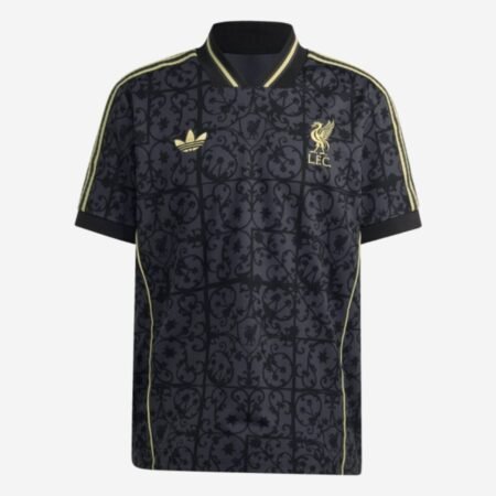 Camisa Liverpool Preta LFSTLR Adidas Originals 2025/26 Masculina