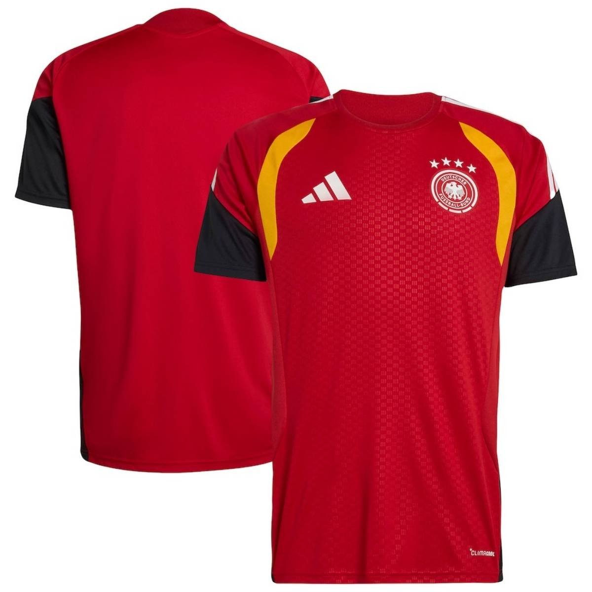 camisa-alemanha-vermelha-2026-27-treino-masculina Camisa Alemanha Vermelha Copa 2026/27 Treino Masculina