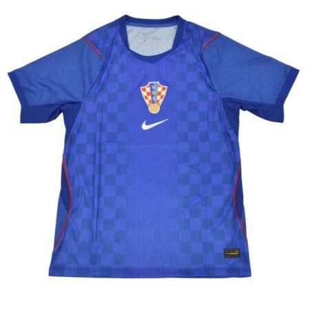 Camisa Croácia Azul Copa 2026/27 Away II Jogador