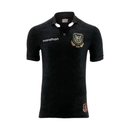 Camisa Equador Preta 2025/26 Centenário 100 Anos Masculina