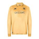 camisa-fc-versailles-dourada-2025-26-especial-polo-manga-longa