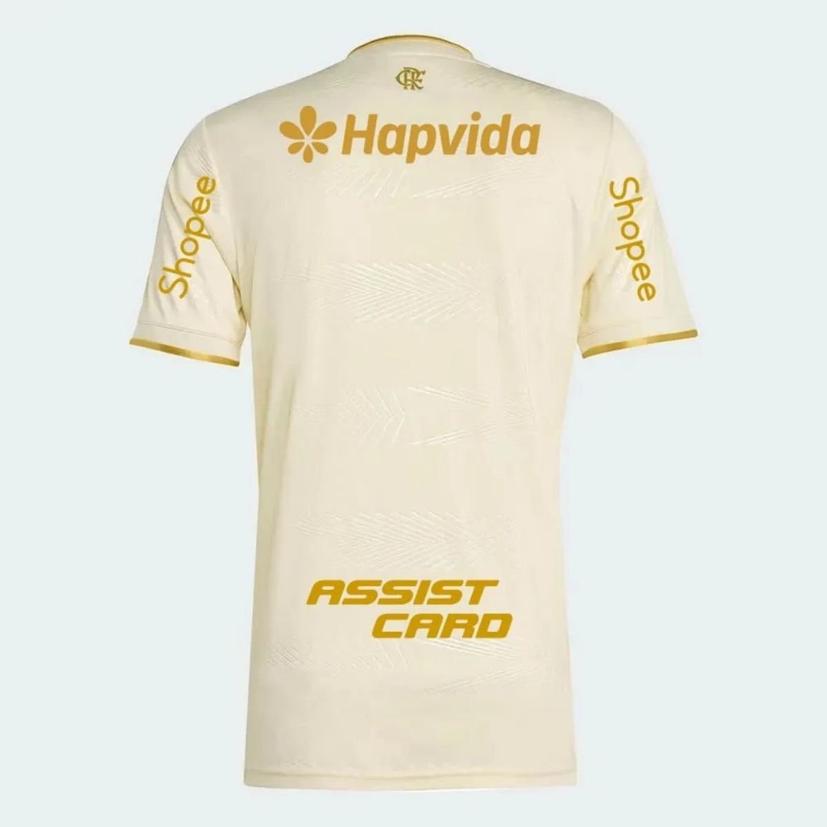 camisa-flamengo-creme-camepao-brasileiro-2025-terceira-todos-os-patrocinios Camisa do Flamengo Campeão Brasileiro 2025 Creme Terceira Todos os Patricinadores