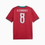 camisa-portugal-vermelha-bruno-fernandes-copa-2026-27-home-i-masculina