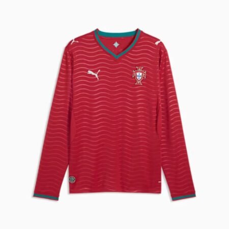 Camisa de Portugal Vermelha Copa 2026/27 Home I Manga Longa