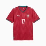 camisa-portugal-vermelha-rafael-leao-copa-2026-27-home-i-masculina