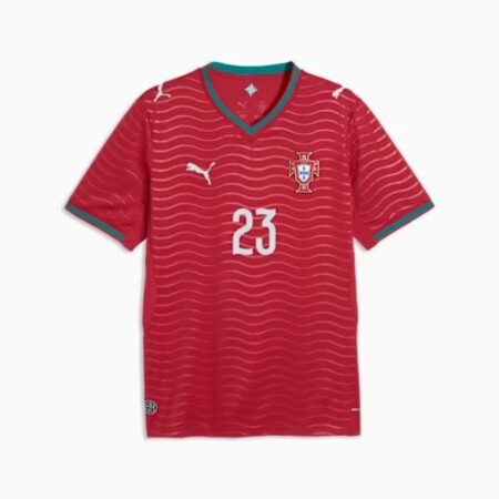 Camisa de Portugal Vermelha Vitinha #23 Copa 2026/27 Home I Masculina
